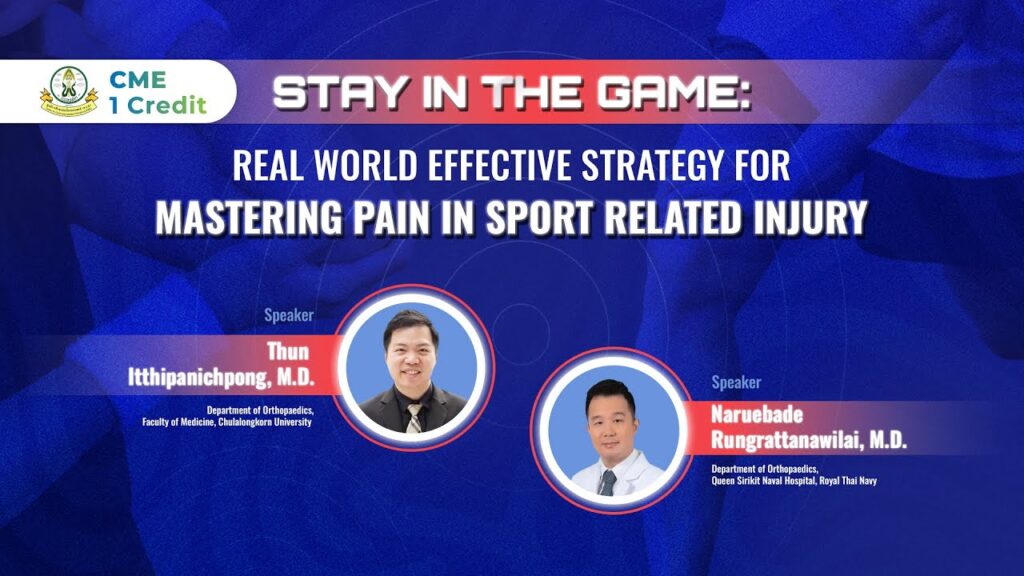 ภาพหน้าปกวิดีโอ Stay in the game: Real world effective strategy for mastering pain in sport related injury
